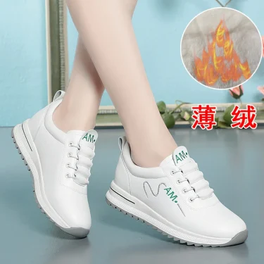 Little White Shoes Women's Sports Casual Soft Single Shoes Spring Autumn Designer Sneakers Middle-aged And Elderly 6