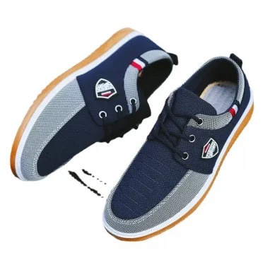 Men's casual shoes Vulcanized Work loafers Mesh Lightweight Man sports shoes Canvas Shoes for Men zapatos para hombres2024 3