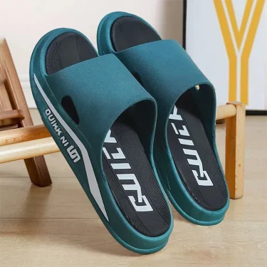 Slippers for men, outdoor, indoor, anti slip, cool, summer, non smelly feet, PVC home shoes, anti odor, bathroom, silent 7
