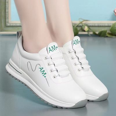 Little White Shoes Women's Sports Casual Soft Single Shoes Spring Autumn Designer Sneakers Middle-aged And Elderly