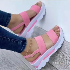 Women Sandals Lightweight Heels Sandals Summer Shoes for Women Wedge Sandal with Platform Sandalias Mujer Wedges Shoes Female 3