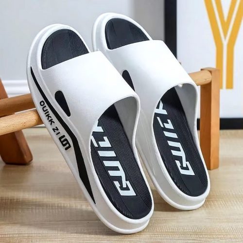 Slippers for men, outdoor, indoor, anti slip, cool, summer, non smelly feet, PVC home shoes, anti odor, bathroom, silent