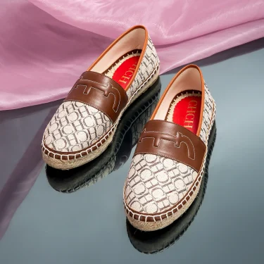 Brand Women's Flat Shoes New Handmade Hemp Bottom Anti slip Women's Beach Shoes 1