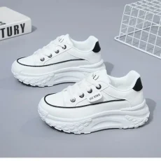 The New Retro Women Shoes Spring Platform Shoes Casual Sneakers Versatile Fashion Designer Shoes High Quality  Women Sneakers 2