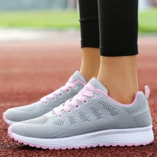 Women's Sneakers White Shoes For Women Sport Sneaker Breathe Shoes Sports Tennis Lady Athletic Shoe Sneakers Casual Shoes Female 2