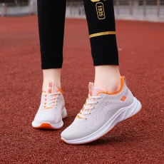 Female Summer Mesh Surface Breathable Flying Weaving Student Women Shoes Casual Sports Running Shoe Woman Sneakers New Lady 3