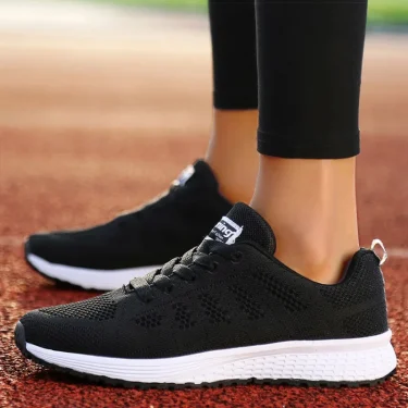 Women's Sneakers White Shoes For Women Sport Sneaker Breathe Shoes Sports Tennis Lady Athletic Shoe Sneakers Casual Shoes Female 3