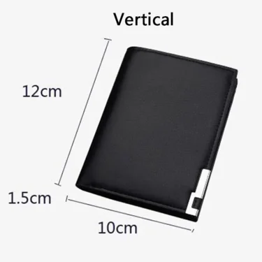 Short Men Wallets Card Holder Photo Holder Slim Male Print Wallet High Quality PU Leather Money Bag New Kpop Small Men's Purse 4