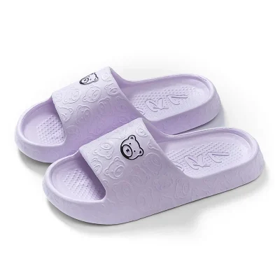 EVA Summer Women Fashion Cute Outdoor Non-Slip Rubber Slippers Indoor Soft Sole Couple Graffiti Sandals 5