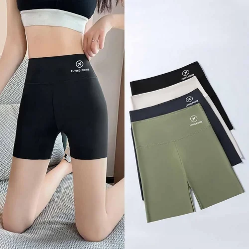 Yoga Shorts Women Fitness Shorts Running Cycling Shorts Breathable Sports Leggings High Waist Summer Workout Gym Shorts 1