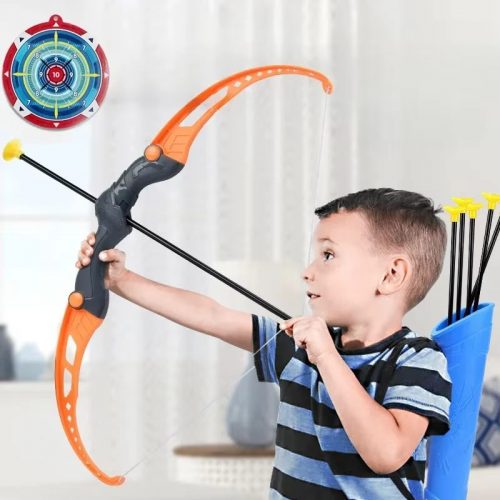 Kids Bow and Arrow Set Outdoor Archery Toys Set for Kids Ages 4-8 8-12 with Suction Cup Arrows For Kids Adult Stress Relief