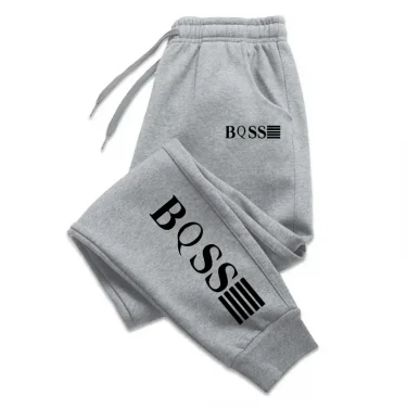 Mens Sweatpants Printing Fashion Trend Jogging Trousers Versatile Soft High Quality Street Elastic Waist Casual Pants S-4XL 2