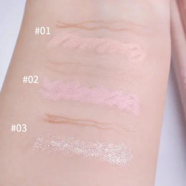 Mulitfuntional Double Ended Lying Silkworm Pencil Highlighter Makeup Pen Nude Liquid Contour Liner Eye Brightener Make Up Stick 6