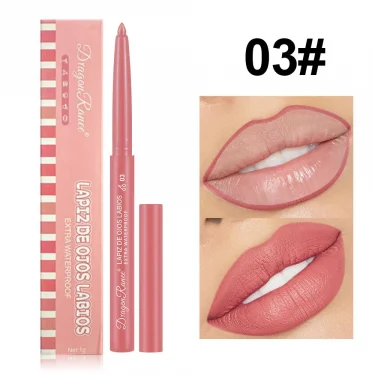Lipstick Sexy Beauty Lasting Waterproof Pigment Matte Lipstick Pencils Velvet Lip Liner Pencil Outline Lips Contour Line Makeup 1