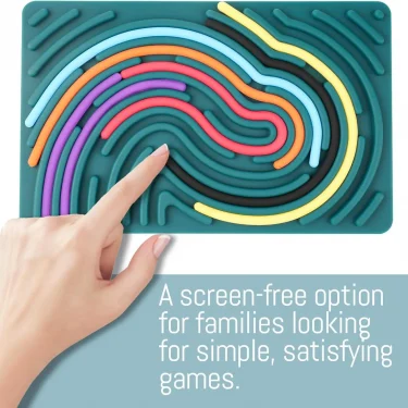 1Set Sensory Activity Board, Sensory Activity Board: Silicone Fidget Toy for Calming, Stress, Anxiety, ADHD & Autism 1