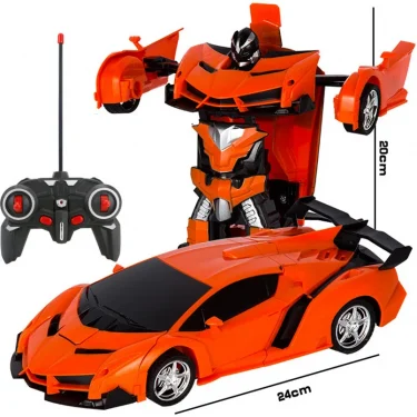 2 in 1 Electric RC Car Transformation Robots Children Boys Toys Outdoor Remote Control Sports Deformation Car Robots Model Toy 6