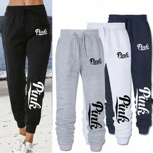 Women Casual Long Pants Four Seasons Hot Sales Sweatpants Women's Leisure Soft Comfortable Fitness Jogging Pants 1