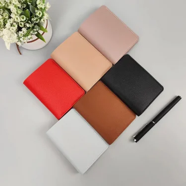 Light Thin Card Bag With Two Fold Buckle Small Wallet Portable Bank Card Driver's License Ultra Light And Thin Card Bag Wallet 4