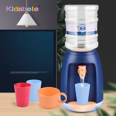 Montessori method educational water dispenser Mini drinking fountain for children Simulation device kitchen toy For Kids 4
