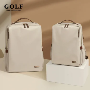 GOLF Casual Backpack Women Nylon Laptop Backpack 15 6 inches Waterproof 14 inch Back Pack Bag Multi Pocket Elegant High Quality 1
