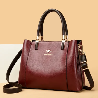 Genuine Leather Handbags Women Trending Crossbody Shoulder Bags Ladies Branded Tote Bag 100% Cow Leather Luxury Casual Sac 5