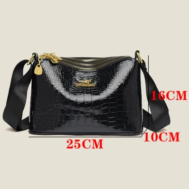 High Quality Soft Leather Women's Handbags Shoulder Crossbody Bags For Women Ladies Fashion Messenger Bag Bolsas Feminina 2