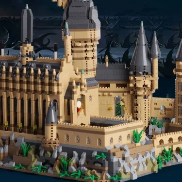 Micro Bricks City Creative Medieval Magic Castle Series School Architecture Palace Model Building Blocks Gifts Kid Assembly Toys 6