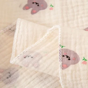Baby Receive Blanket for Newborn Cotton Muslin Cover Swaddle Blanket Bedding Infant Bath Towel Baby Items Mother Kids Stuff 80cm 4