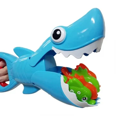 Shark Grabber Fish Baby Bathtub Bath Toys Toddler Interactive Swiming Pool Fishing Tool Outdoor Beach Water Toy Gifts for Boy 3