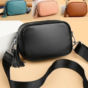 High Quality Cow Leather Ladies Handbags Women Genuine Leather Shoulder Crossbody Sac Fashion Luxury Female Messenger Tote Bags 1