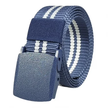Men's Belt Outdoor Casual Canvas Belt nonmetal Free Training Nylon Tactical Belt With Pants Jeans Sports Belts For Men Women 1
