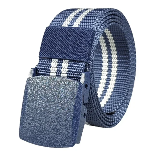 Men's Belt Outdoor Casual Canvas Belt nonmetal Free Training Nylon Tactical Belt With Pants Jeans Sports Belts For Men Women 1