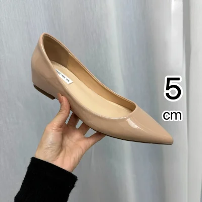 French Luxury Women Shoes Autumn New Comfort Soft Leather Low Heel Elegant Pointed Toe Single Shoes Office Pumps Туфли Женские 4