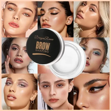 Dragon Ranee 6color Wild Eyebrow Styling Eyebrow Cream Styling Eyebrow Gel Soap Wax White Eyebrow Cream 4