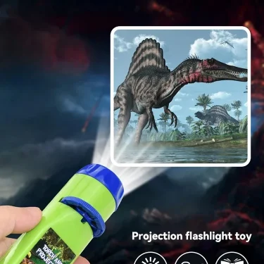 Children's Early Education Projector Flashlight Story Early Education Puzzle Dinosaur Ocean Space Pattern Bedtime Toy 4