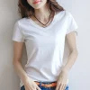 White V-Neck