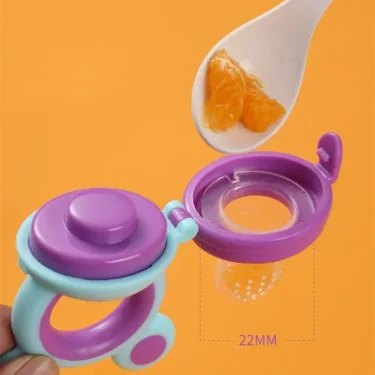 Baby Teether Nipple Fruit Food Feeder For New BornSilicona Teethers Fresh Food Nibbler Pacifier Clip Baby Accessories BPA Free 3