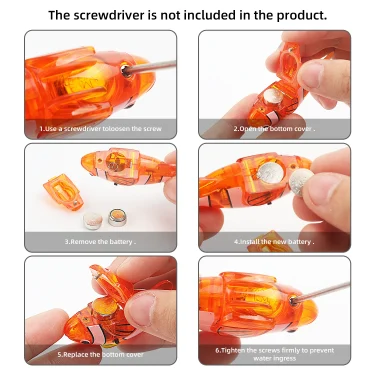 Children's Water Playing Electronic Fish Sensing Luminescent Toy Shower Shower Shower Swimming Swinging Fish 3