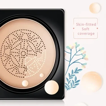 BB Cream Mushroom Head Air Cushion Powder Puff Moisturizing Brightening Foundation Concealer CC Cream Base Makeup Cosmetics Gift 3