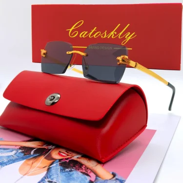 CATOSKLY Popular Sunglasses Women Lady Polarized Eyewears Luxury Brand Designer Sun Glasses with UV Protection Leopard De Sol 4