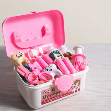 Children Doctor Play Set Simulation Nurse Toy Doctor Accessories for Kids Home Play Toys Doctor Set Toy Gift for Kids Boys Girls 5