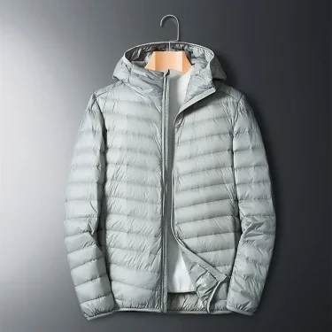 Autumn Winter White Duck Down Jacket Men Light Weight Warm Waterproof Casual Outdoor Portable Male Puffer Coats 3