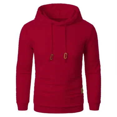 New Outdoor Men's Long Sleeve Hoodie Sweatshirts Autum Breathable Solid Color Coats Sport Streetwear Pullover Tracksuit Men 5