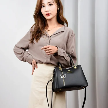 High Quality Soft Leather Bags Luxury Handbags Women Bags Designer Ladies Crossbody Shoulder Bag Casual Tote Bag Sac S Main 4