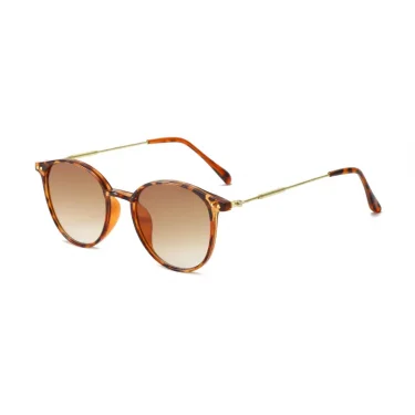 New Style Round Frame Sunglasses Unisex UV-proof Sun Glasses Eyewear Women Outdoor Travel Goggle Eye Production Sun Shades 1