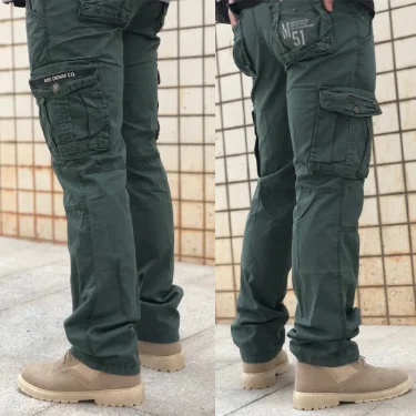 Men's Fashion Work Pants Outdoor Wear-resistant Mountaineering Trousers Work Clothes Street Fashion Cargo Pants 5