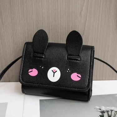 Children's Mini Handbags Hot Sale Princess Baby Girls PU Leather Small Shoulder Crossbody Bags Cute Kids Coin Purse Wallet 2