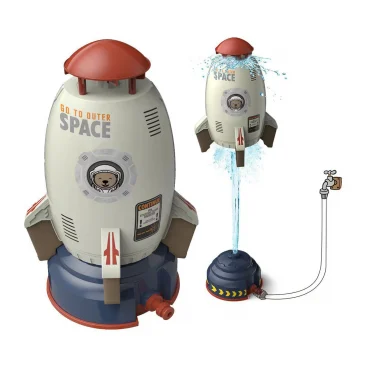 Rocket Launcher Toys Outdoor Rocket Water Pressure Lift Sprinkler Toy Fun Interaction In Garden Lawn Water Spray Toys for Kids 1
