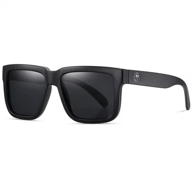 Heat wave cross-border best-selling square conjoined men women high-quality genuine film outdoor sports sunglasses HW02 eyewear 1
