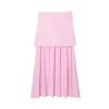 pink skirt